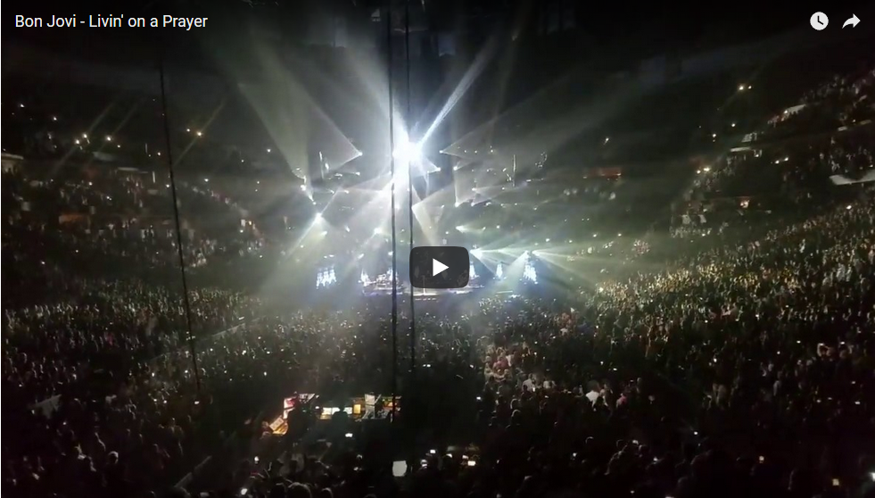 Bon Jovi Concert Video Clip